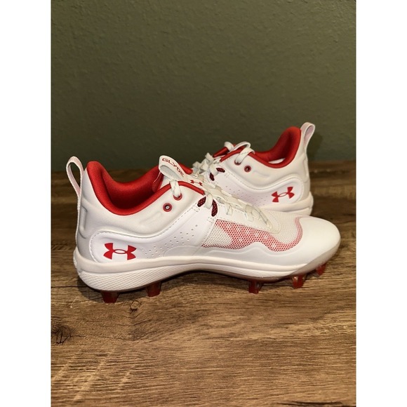 Under Armour Women's 6.5 UA Glyde MT Charged USA Softball Cleats - Picture 5 of 8